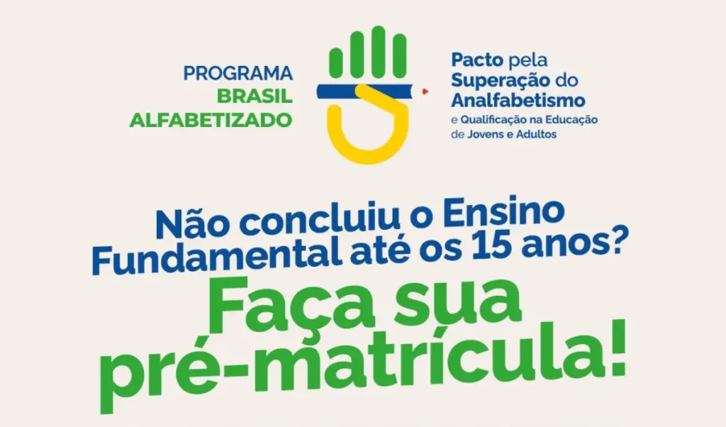 Pato Branco adere ao Programa Brasil Alfabetizado programa brasil alfabetizado