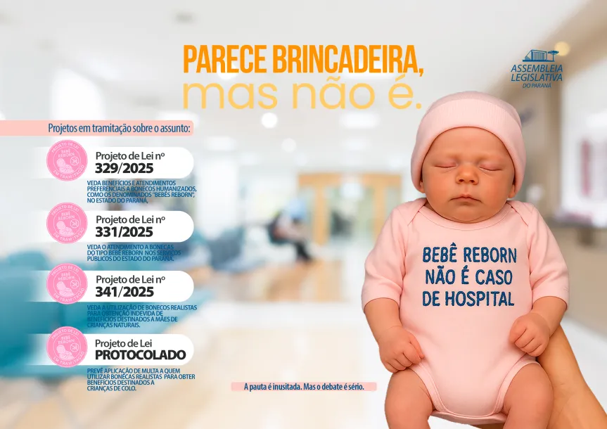 Bebês reborn: Projetos de lei visam impedir acesso a benefícios reborn