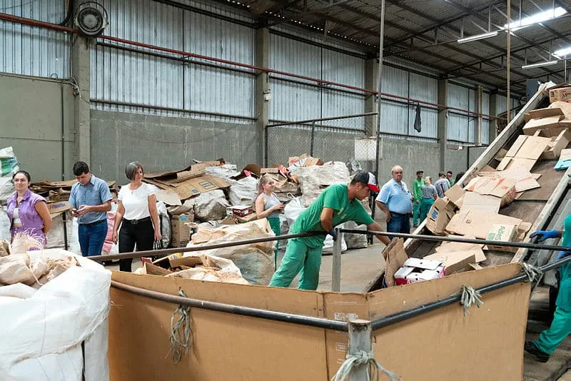 reciclagem itaipu