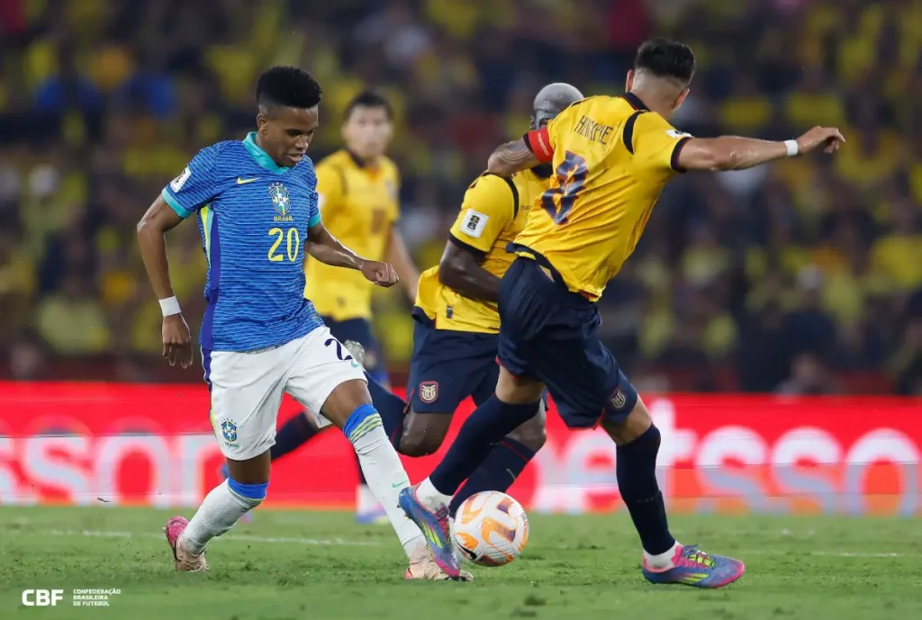 Brasil fica no 0 a 0 com o Equador na estreia de Ancelotti brasil x equador