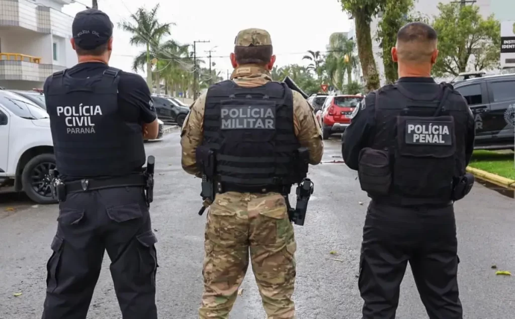 forças policiais do paraná