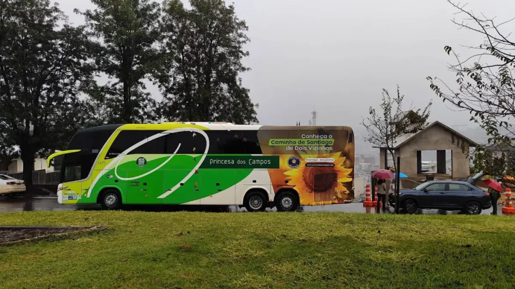 ônibus caminho de santiago