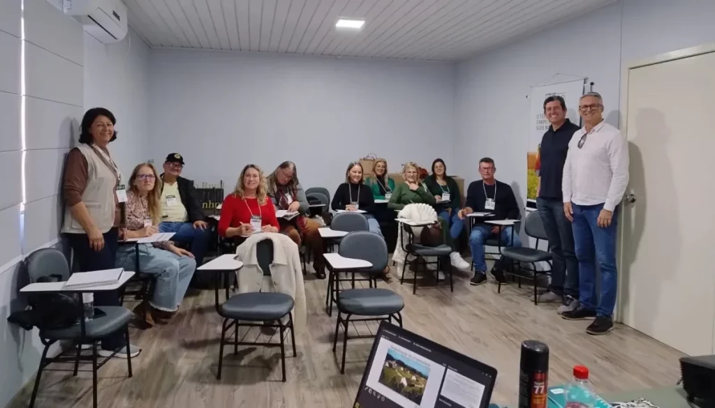 Dois Vizinhos conclui curso de receptivo turístico rural CURSO SENAR turismo rural dois vizinhos