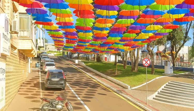 rua dos guarda-chuvas dois vizinhos