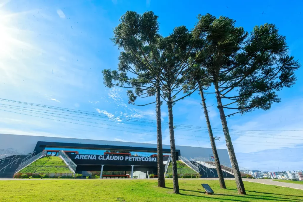 Primeira etapa da Arena Cláudio Petrycoski será entregue dia 9 arena claudio petrycoski
