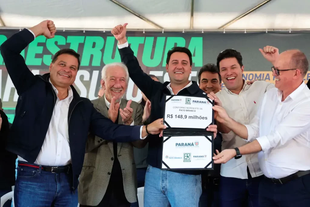 Paraná avança com obra do Contorno Noroeste em Pato Branco contorno noroeste