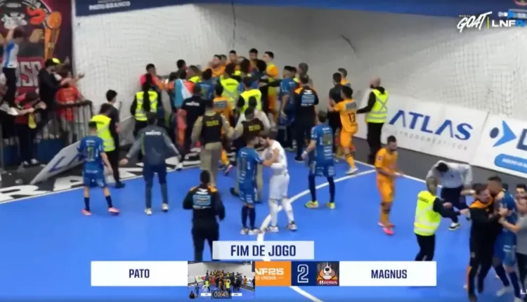 pato futsal magnus confusão