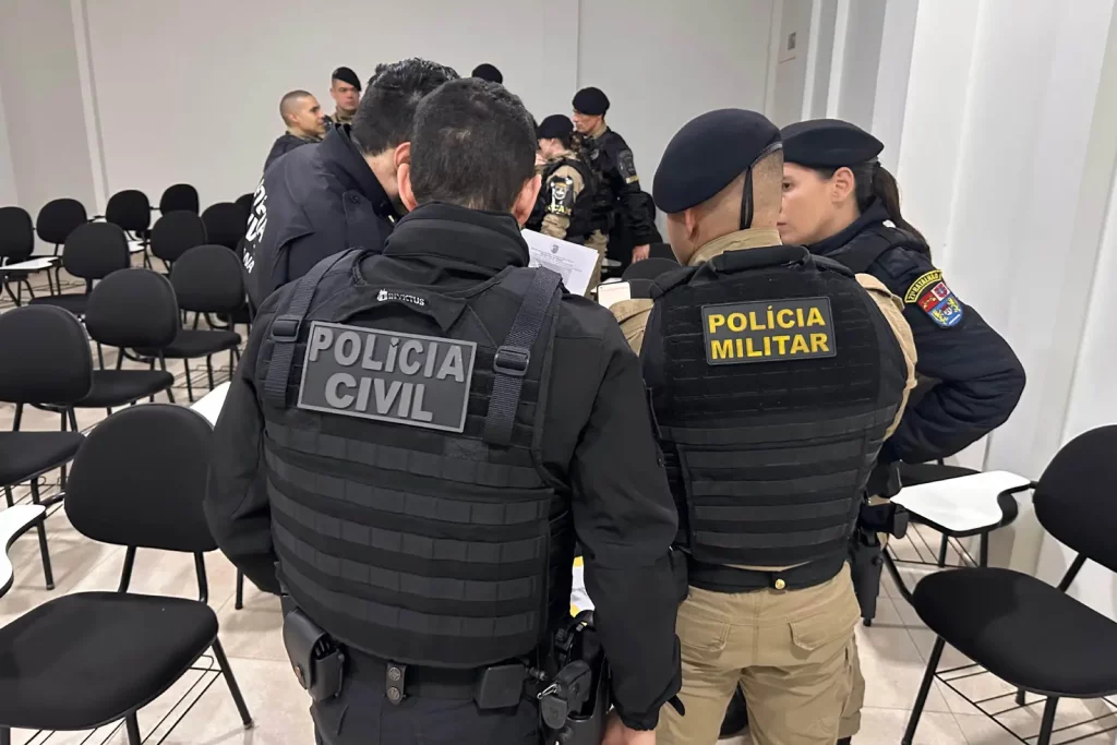 Operação cumpre 23 mandados em Santo Antônio do Sudoeste pcpr pmpr santo antônio do sudoeste