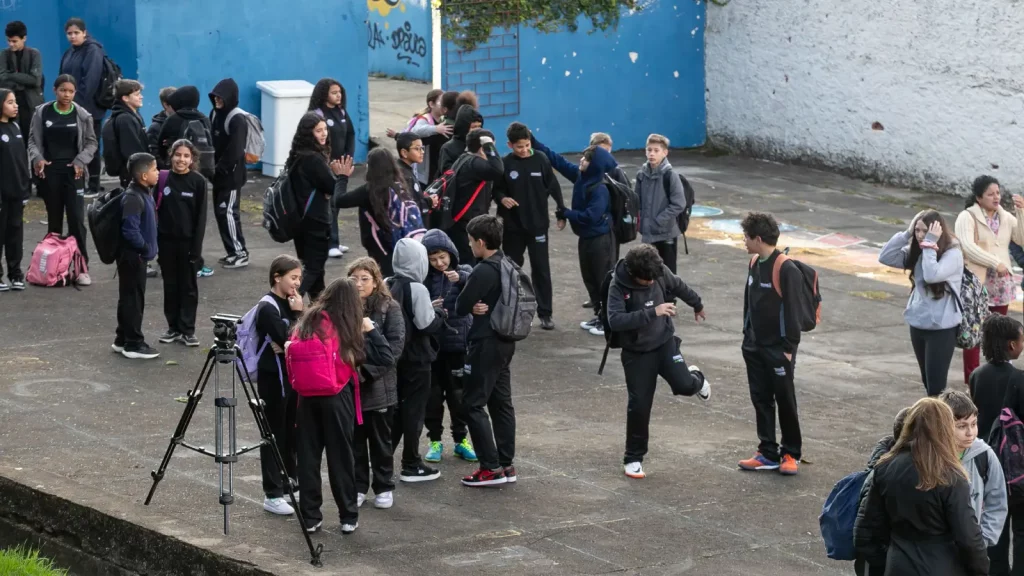 alunos retorno aulas