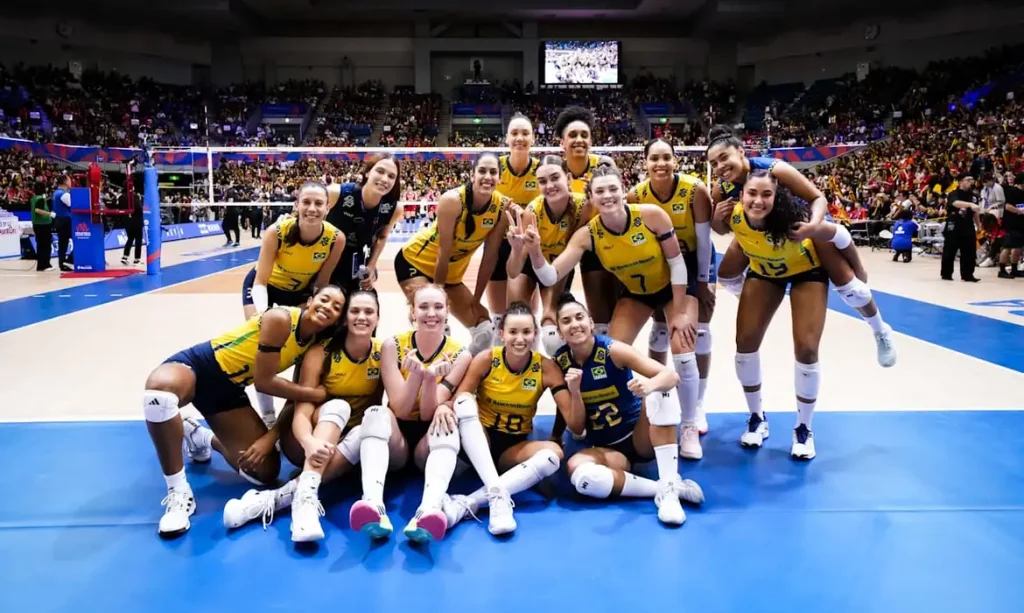 Brasil vence Japão por 3 a 0 e avança na Liga das Nações liga das nações vôlei feminino