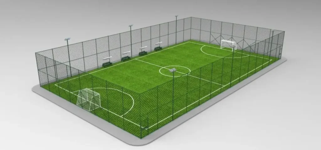 Dois Vizinhos investe R$ 600 mil em novas estruturas esportivas QUADRA DE GRAMA SINTÉTICA