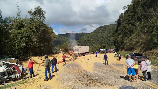 acidente br 277 serra da esperança