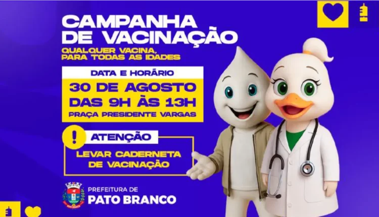 campanha de multivacinação pato branco