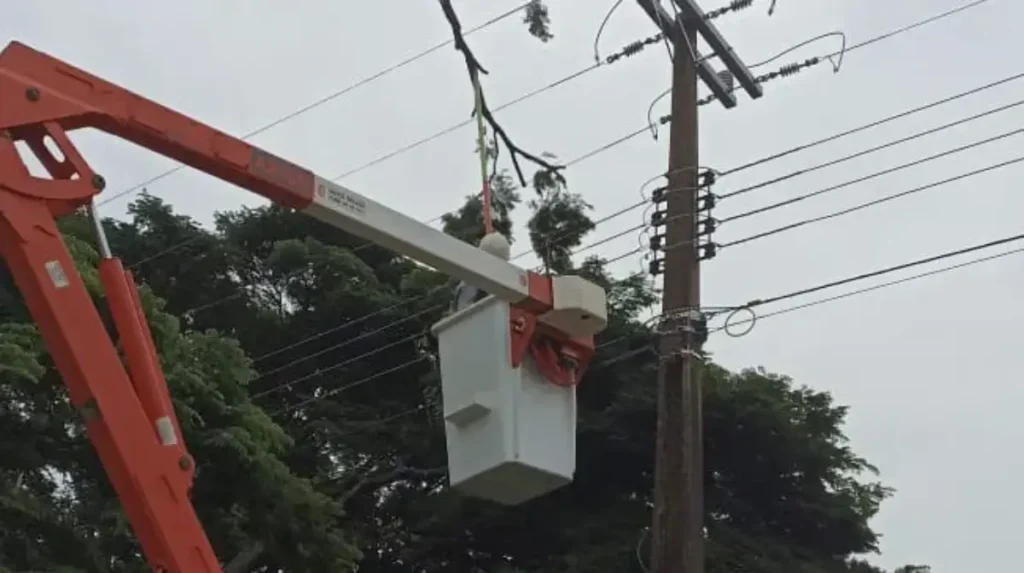 Copel restabelece energia em Pato Branco após ventos fortes copel