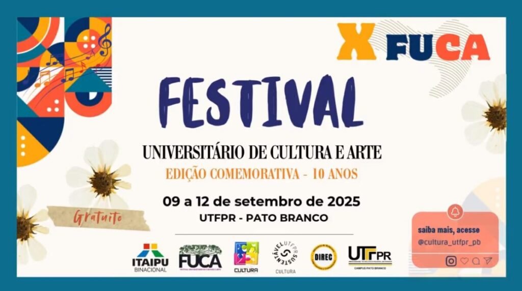 UTFPR Pato Branco realiza Festival FUCA em setembro fuca