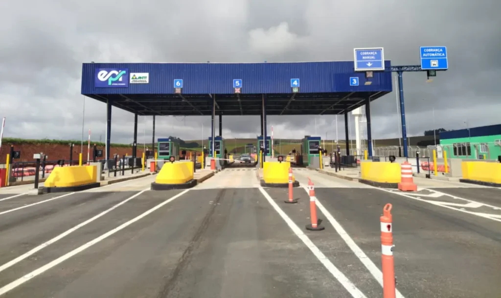 8 praças de pedágio no Paraná terão reajuste em 28 de agosto; veja novos valores praça pedágio epr litoral pioneiro