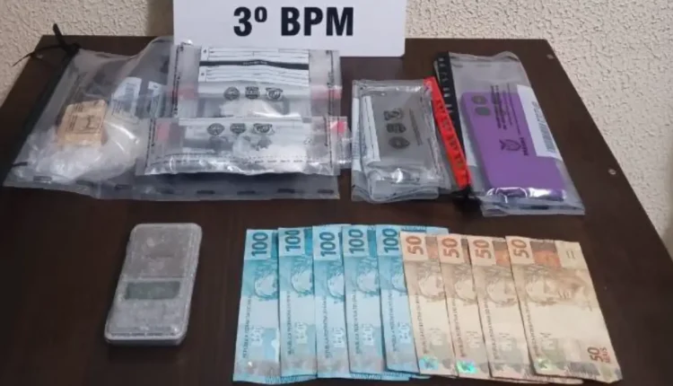 3º BPM apreensão de drogas