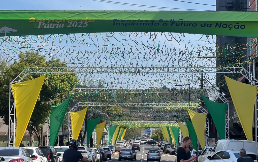Francisco Beltrão terá desfile de 7 de Setembro com 4 mil pessoas 7 de setembro beltrão