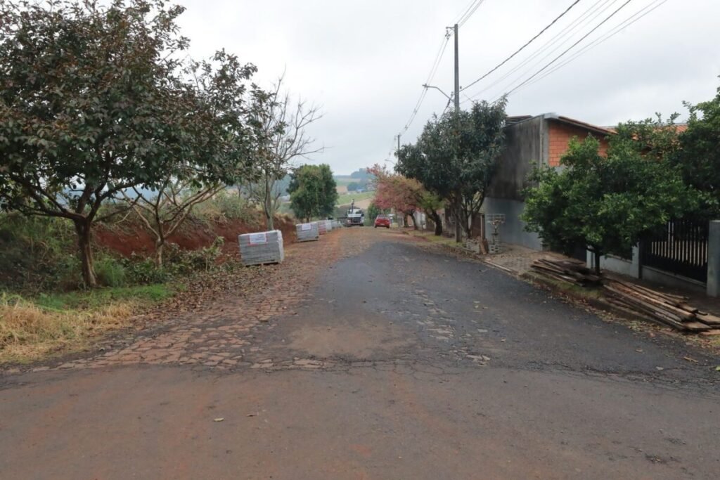 Pato Branco autoriza novas obras de pavimentação urbana e no interior Carmelinda B. Paloschi Bairro Parque Do Som 1024x683