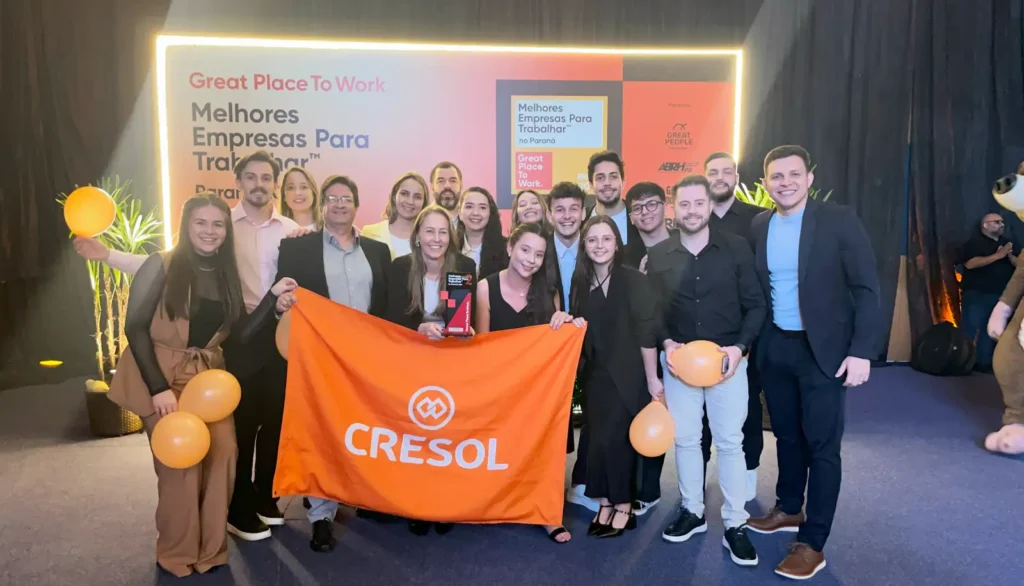 Cresol é a 2ª melhor empresa para trabalhar no Paraná em 2025, diz GPTW Cresol no GPTW Paraná