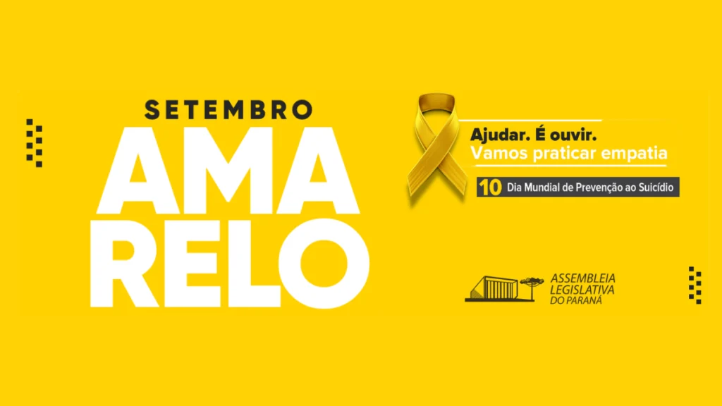 Setembro Amarelo reforça prevenção ao suicídio Setembro amarelo