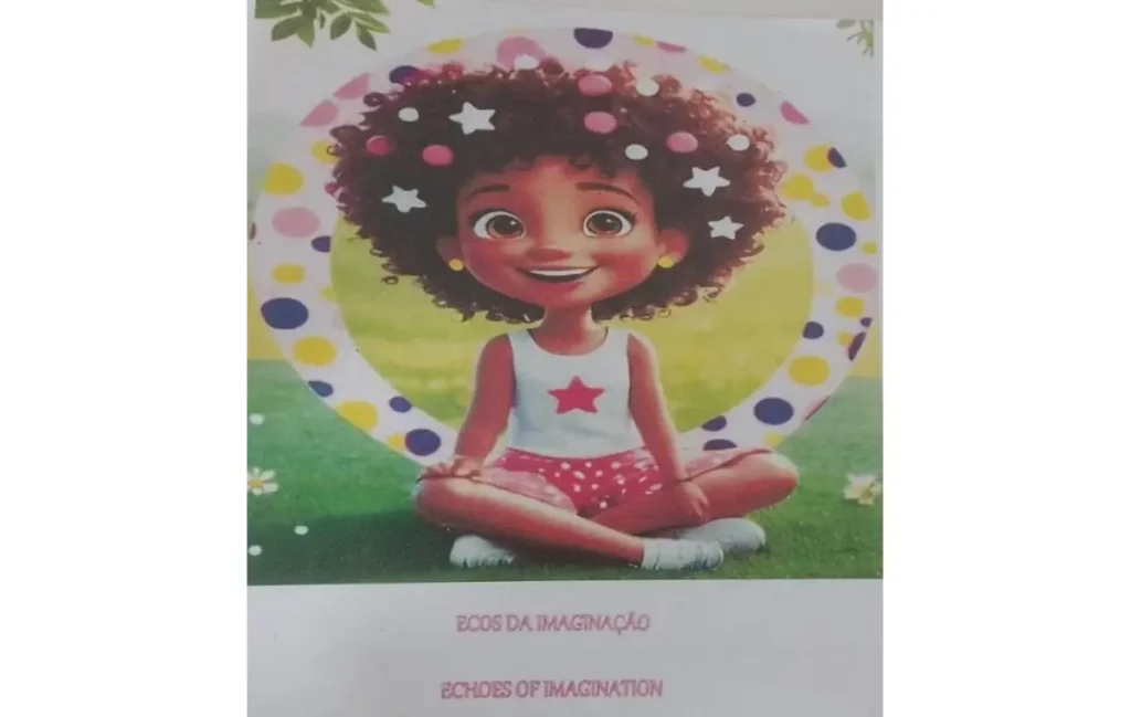 Alunos de Jupiá lançam livro bilíngue “Ecos da Imaginação” Ecos da Imaginação