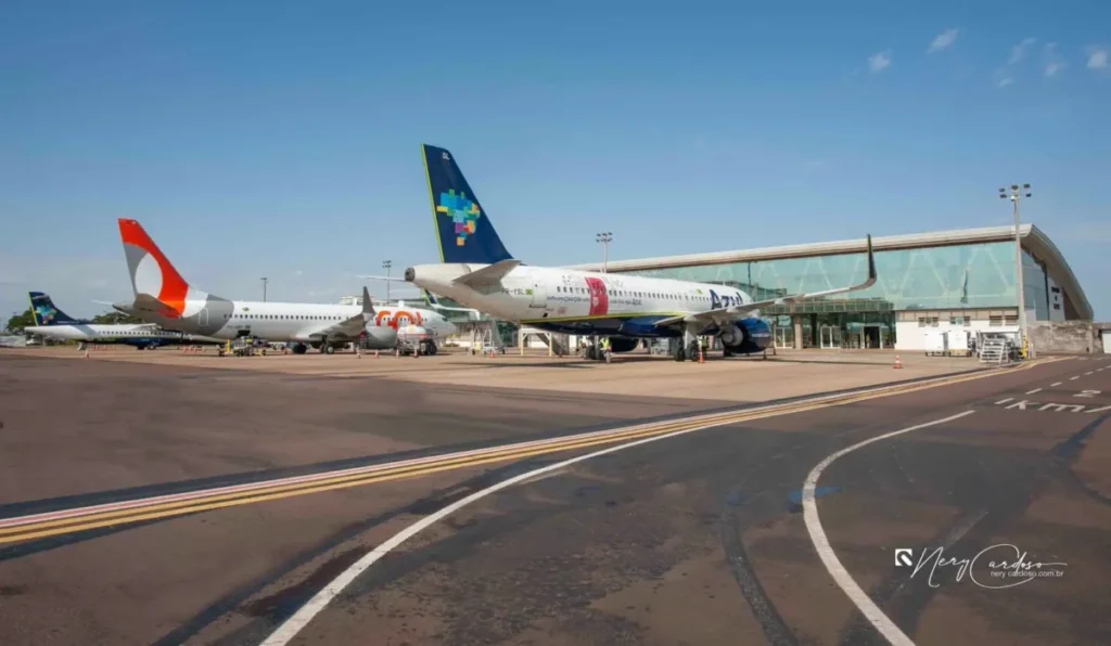 Aeroporto de Cascavel cresce 29% e terá novos voos em 2025 aeroporto de cascavel