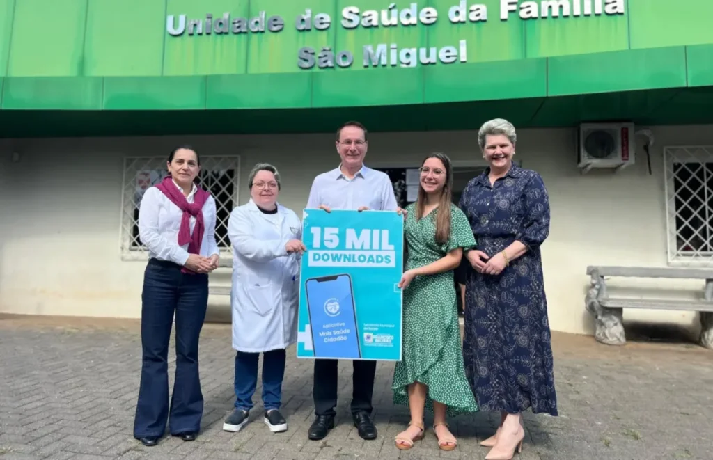 Aplicativo do SUS em Beltrão chega a 15 mil usuários app mais saúde francisco beltrão