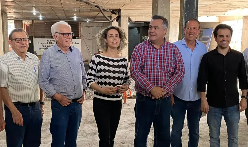 Beto Preto e Guerra visitam hospitais de Pato Branco beto preto policlinica