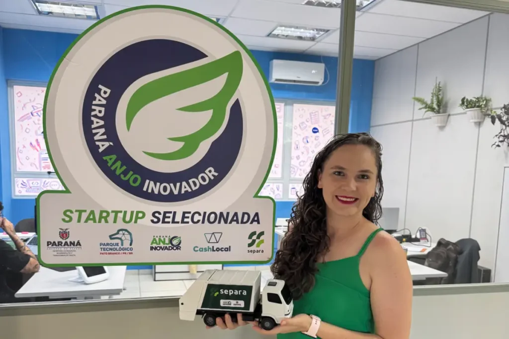 Startup de Pato Branco cria “saco de lixo inteligente” cash local separa