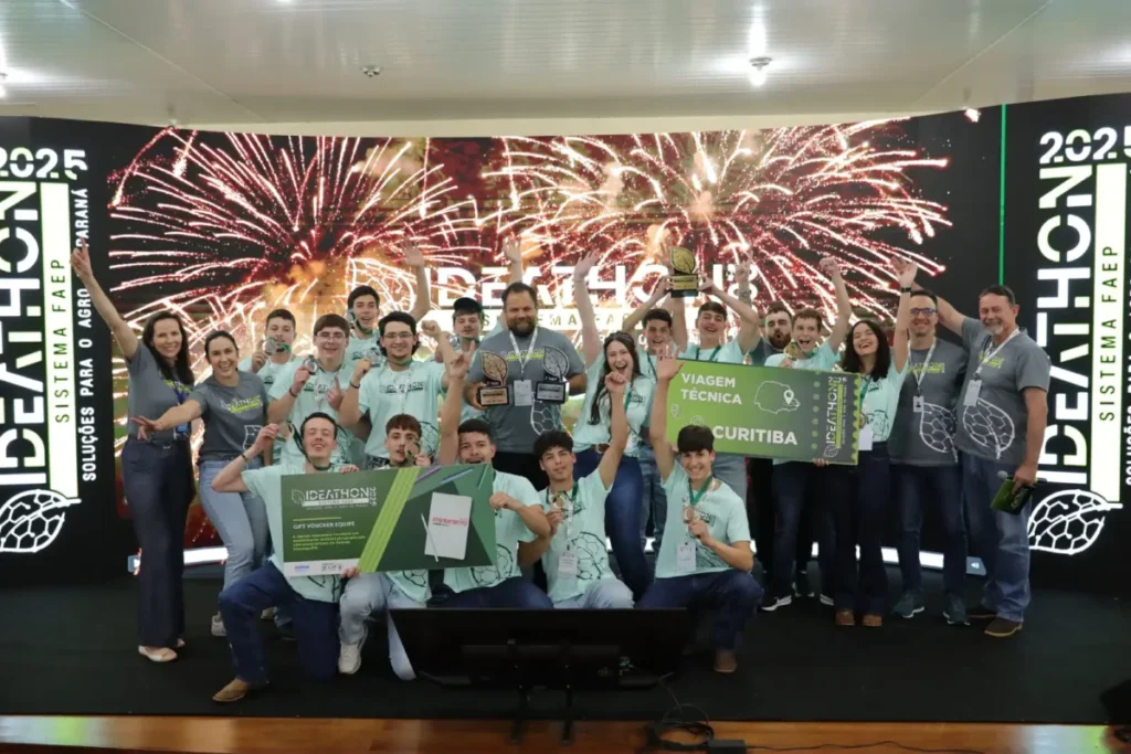 Coleira inteligente para suínos vence Ideathon 2025 em Francisco Beltrão coleira para suínos