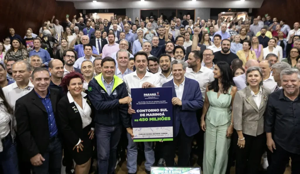 Governo investe R$ 450 mi na duplicação do Contorno Sul de Maringá contorno sul maringá