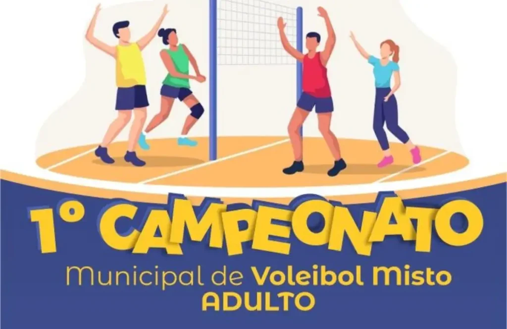 Dois Vizinhos lança 1º Campeonato de Voleibol Misto Adulto voleibol