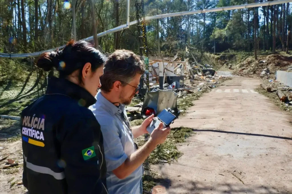 Laudo da Polícia Científica aponta causas da explosão na Enaex explosão enaex
