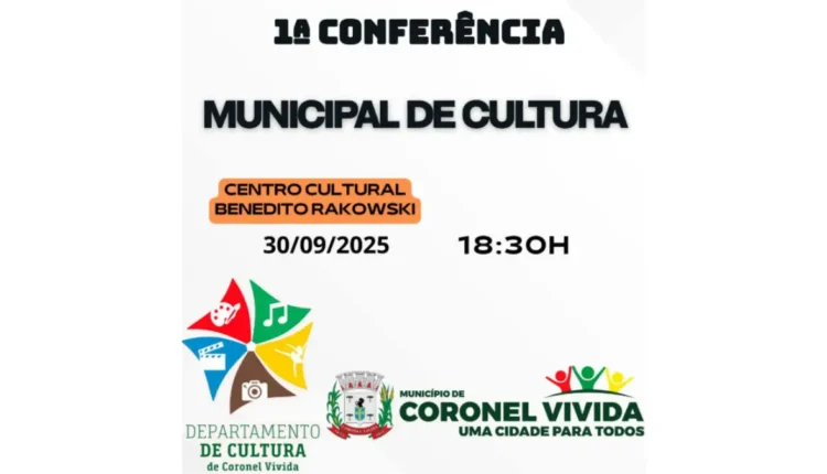 Coronel Vivida promove 1ª Conferência Municipal de Cultura