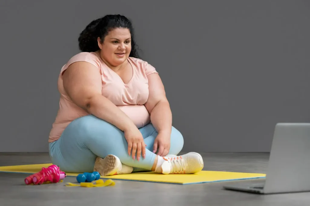 mulher obesa