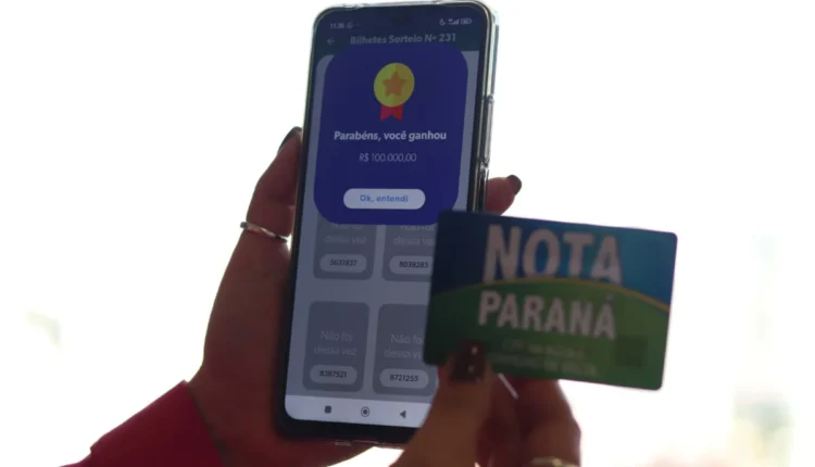 nota paraná premio 100 mil