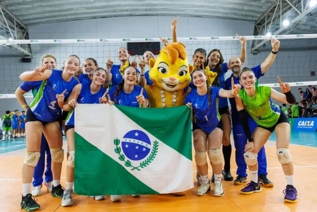 Paraná é 3º lugar nos Jogos da Juventude 2025 paraná jogos da juventude