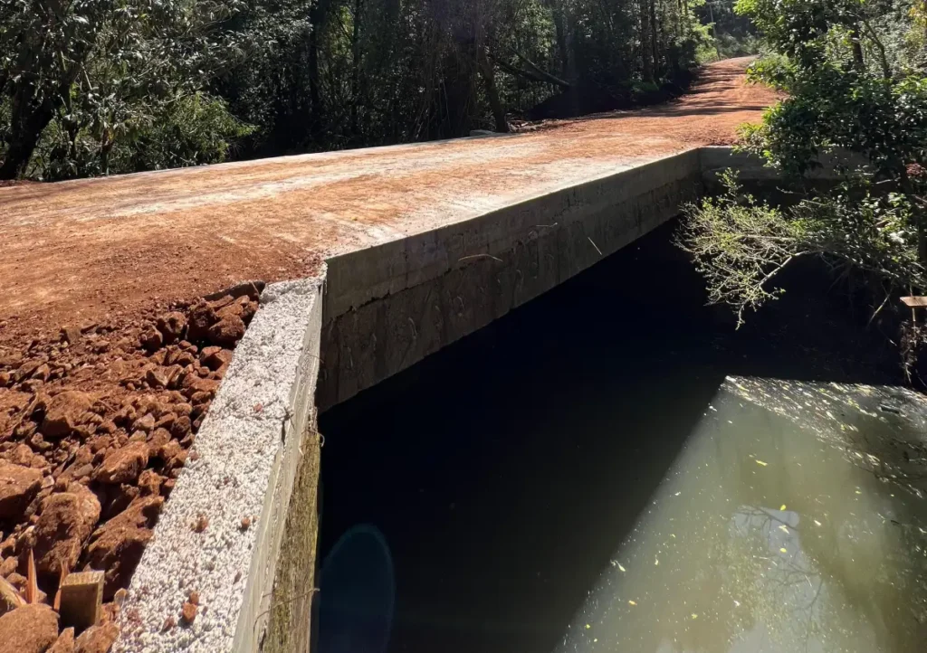 Francisco Beltrão inaugura terceira ponte de concreto ponte de concreto