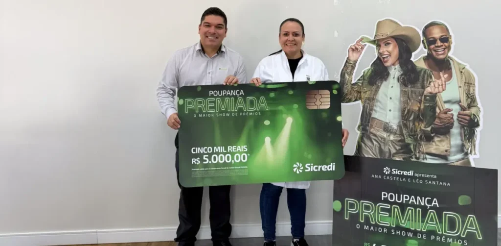 Popança Premiada: Sicredi Soma já premiou 22 associados sicredi poupança premiada