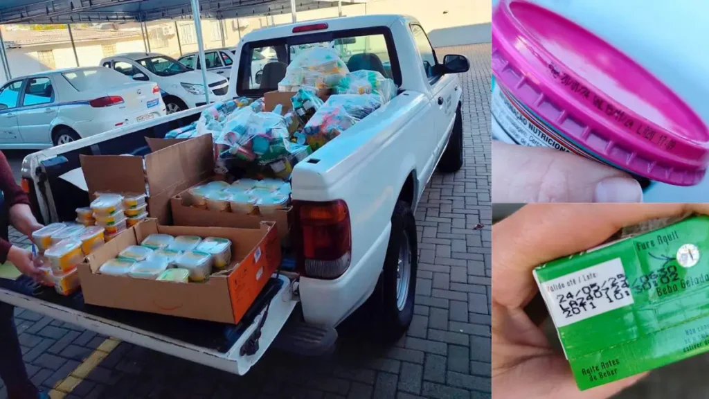 Vigilância apreende alimentos vencidos em supermercado de Pato Branco vigilância pato branco