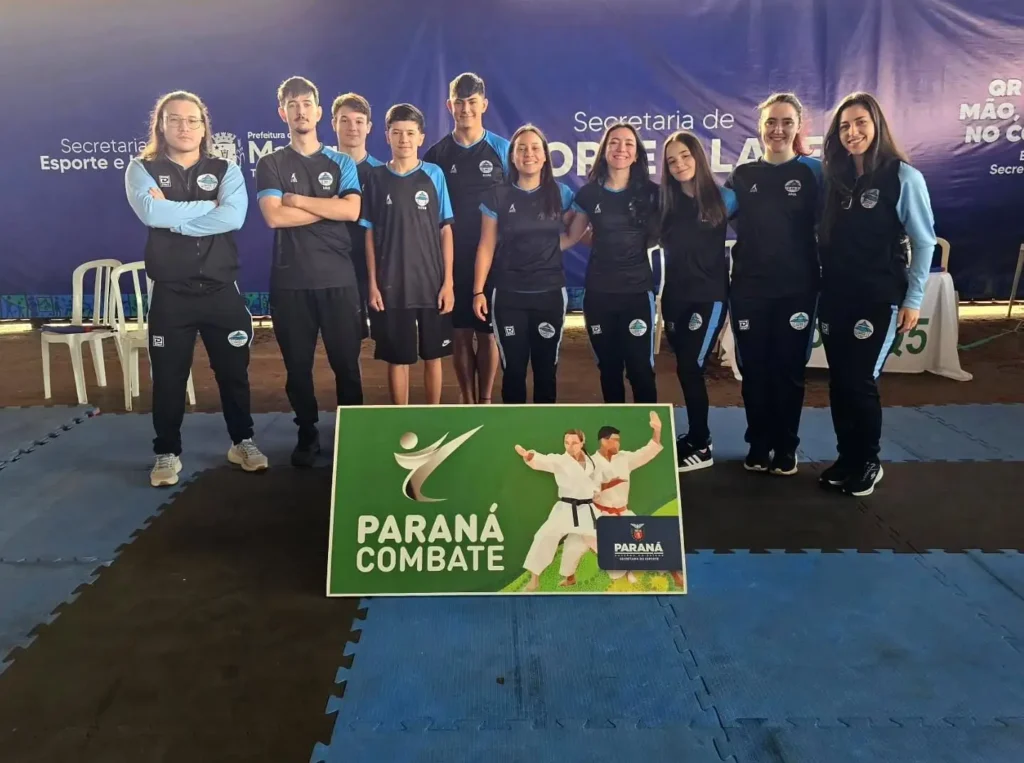 Pato Branco é destaque no Karatê no Paraná Combate katatê