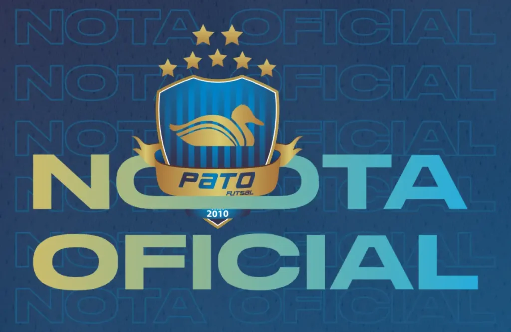 nota oficial pato futsal
