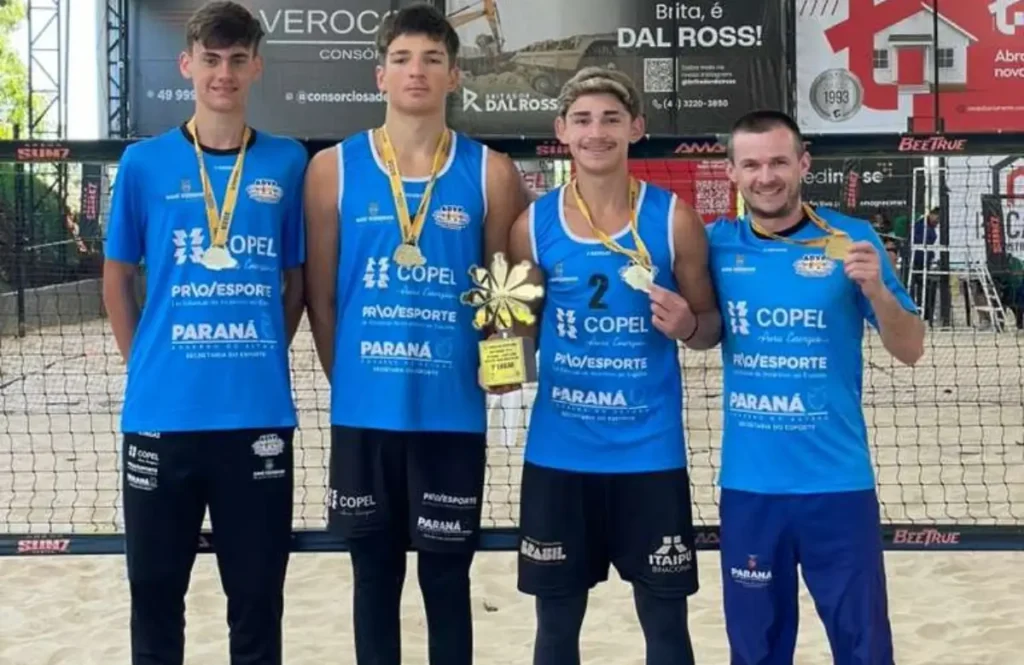 volei de areia dois vizinhos