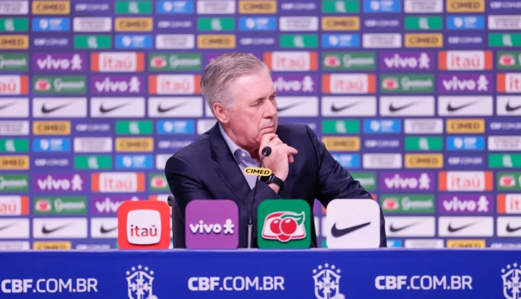 ancelotti convocação amistosos cbf