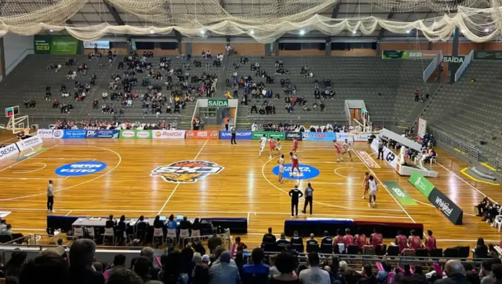 caxias do sul x pato basquete
