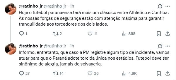 governador athletiba x