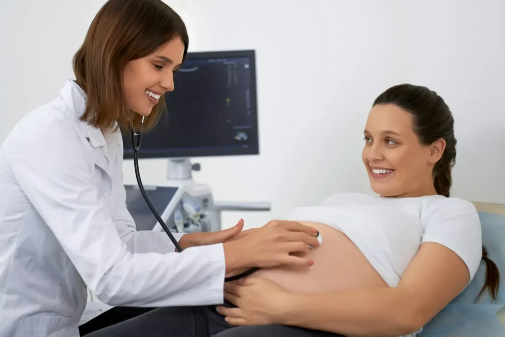 Exame no início da gravidez prevê risco de diabetes gestacional gravida exame médico