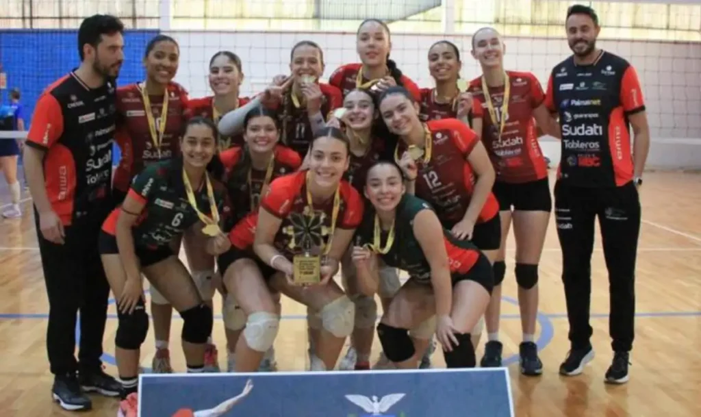 palmas vôlei feminino série prata campeã