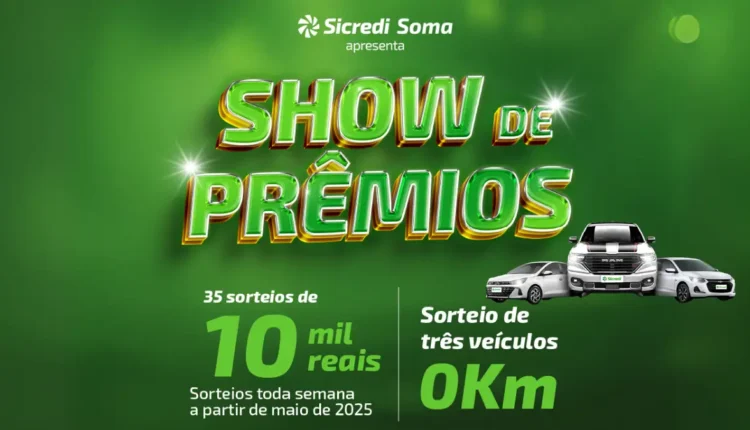 show de prêmios sicredi soma
